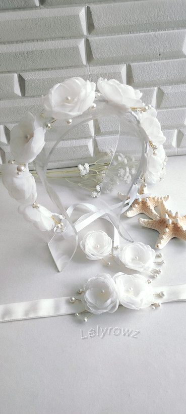 کمربند ۲۰۰ و گل برای روی کفش جفتی ۱۲۰